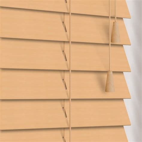 50mm Natural Wood Blinds High Quality Made To Measure