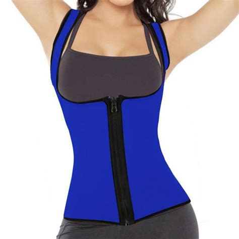 Women Sweat Enhancing Waist Training Corset Waist Trainer Sauna Suit Shaper Sport Vest Neoprene