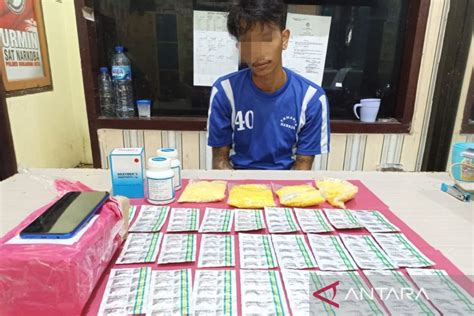 Polisi Tangkap Dua Pemuda Edarkan Ribuan Butir Obat Keras Ilegal Di