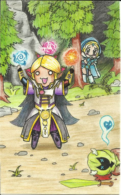 Crystal Maiden Crystal Maiden Rylai CM Invoker Carl Invoker