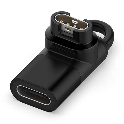 L Shape Usb Type C Adapter Charging Connector For Garmin Watch