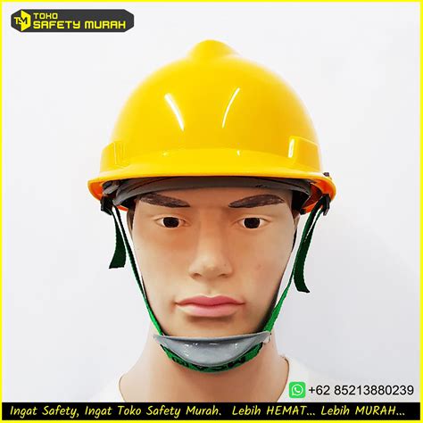 Helm MSA Kuning Helmet Proyek SNI MSA Lokal V Gard Safety Helmet Plus