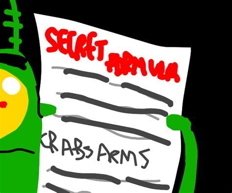 Plankton Finally Steals The Secret Formula Drawception