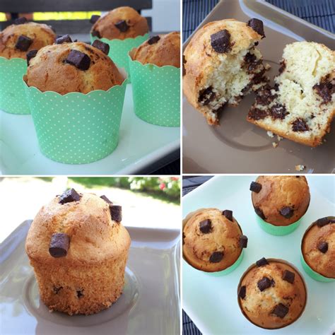 Recette De Mes Muffins Aux P Pites Chocolat Saveurs De Sandrine