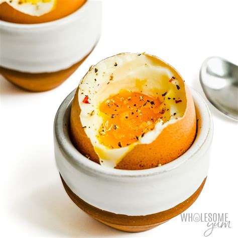 Soft Boiled Eggs (Perfect Every Time!) - Wholesome Yum