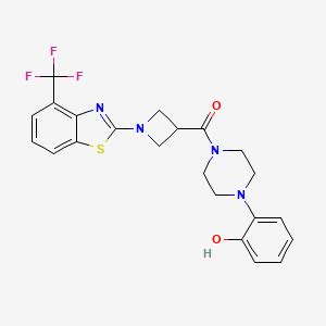 4 2 Hydroxyphenyl Piperazin 1 Yl 1 4 Trifluoromethyl Benzo D