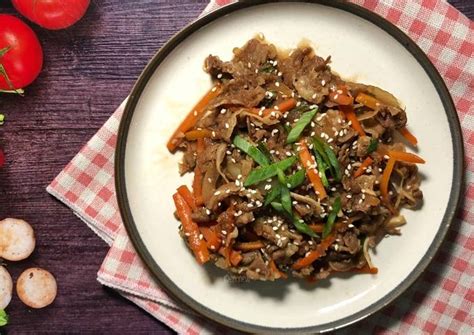 Resep Bulgogi Korean Beef Bbq Oleh Enonew Cookpad