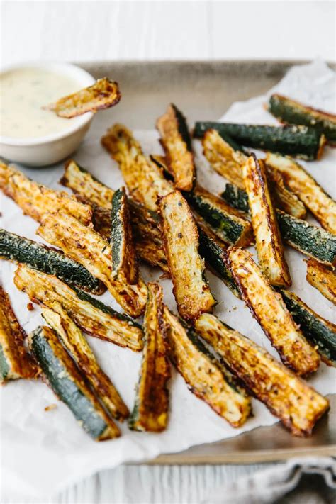 Baked Zucchini Fries Gluten Free Low Carb Keto