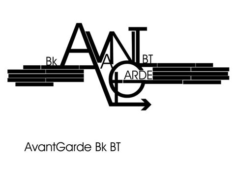 Avant Garde font by DearJoyceAvenue on DeviantArt