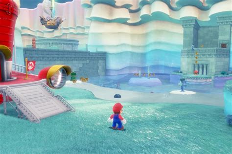 Super Mario Odyssey Guide Lake Kingdom All Power Moon