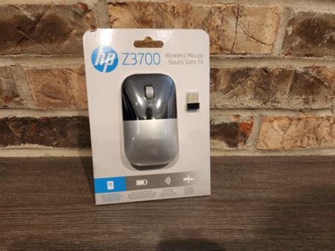 New Hp Z3700 Wireless Mouse Matte Blackglossy Black 193905719129 Ebay