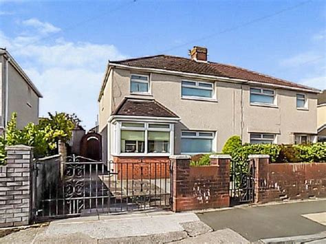 3 Bed Semi Detached House For Sale In Western Avenue Port Talbot