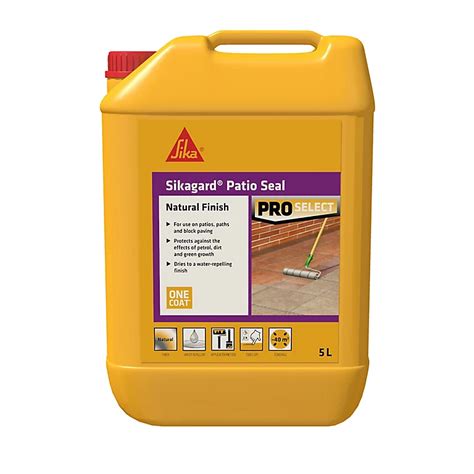 Sika Natural Patio Sealer 5l Diy At Bandq