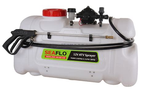 ATV Spot Sprayer 26 Gallon 5 0 GPM Pump 60 PSI SeaFlo USA