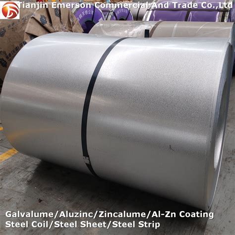 Aluminium Coated Zinc Sheet Galvalume Zinc Aluminized Plate Coil