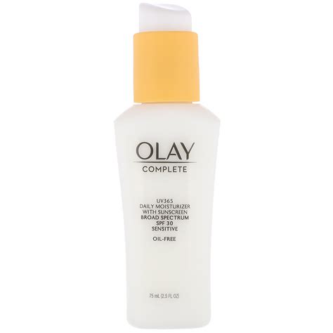 Olay, Complete, UV365 Daily Moisturizer, SPF 30, Sensitive, 2.5 fl oz ...