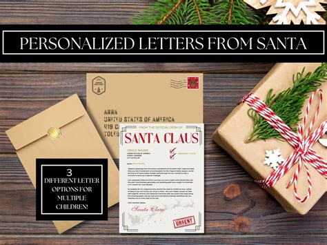 Personalized Letter From Santa 2023 Official Letter From - Etsy