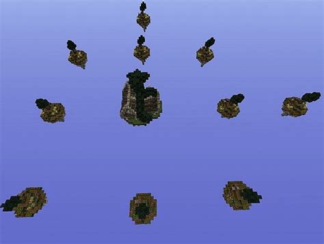 Skywars Map For 12 Persons Minecraft Map