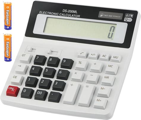 Calculatrice standard à 12 chiffres grande calculatrice de base