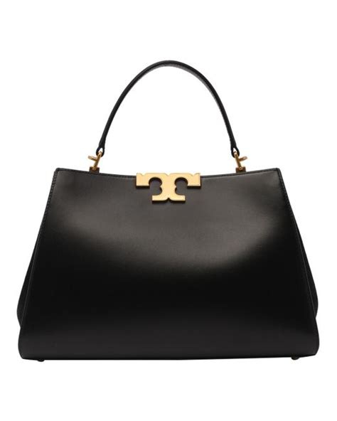 Tory Burch Eleanor Satchel In Black Lyst