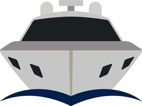 Motor Yacht Icon Royalty Free Vector Image Vectorstock