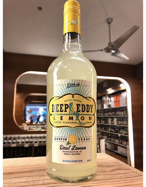 Deep Eddy Lemon Vodka 750 Ml Downtown Wine Spirits