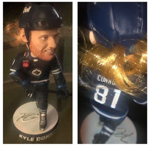 March 6, 2023 Winnipeg Jets - Kyle Connor bobblehead - Stadium Giveaway Exchange