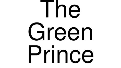 How To Pronounce Correctly The Green Prince Movie Youtube