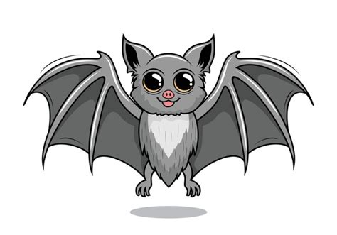 Cute Vampire Bat Over Royalty Free Licensable Stock