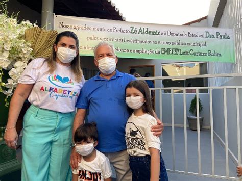 Mais Uma Obra Prefeito Z Aldemir Inaugura Escola Luiz Cartaxo Rolim