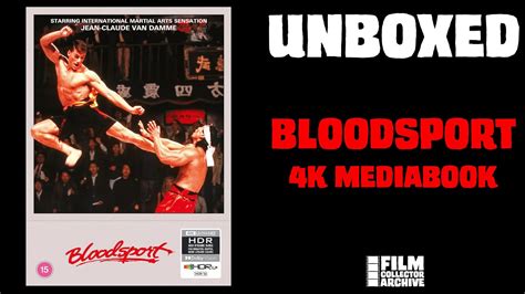 Unboxed Bloodsport K Mediabook Youtube