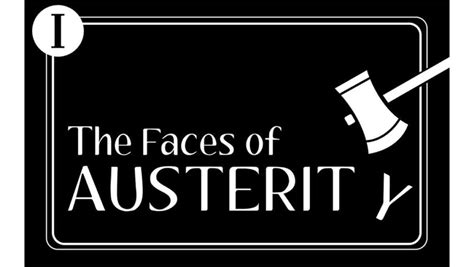 The Faces Of Austerity The Ithacan