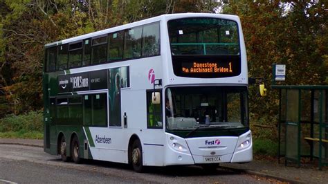 Kickdown ADL Trident Enviro500 38210 SN09CCA First Aberdeen