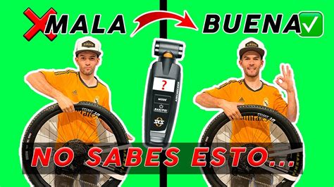 Todo lo que necesitas saber sobre la presión de los neumáticos de MTB