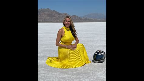 Valerie Thompson Worlds Fastest Female Motorcycle Racer” And Bentley