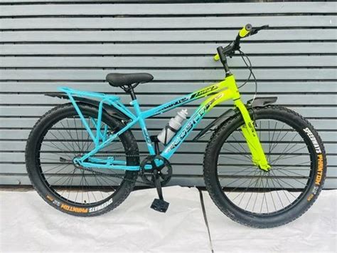 Mild Steel Hexa Sky Blue Mountain Bicycle Size 15 Inch Height At Rs