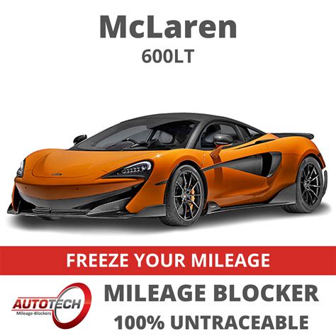 McLaren 600LT Mileage Blocker 2018 2020 Autotech UK