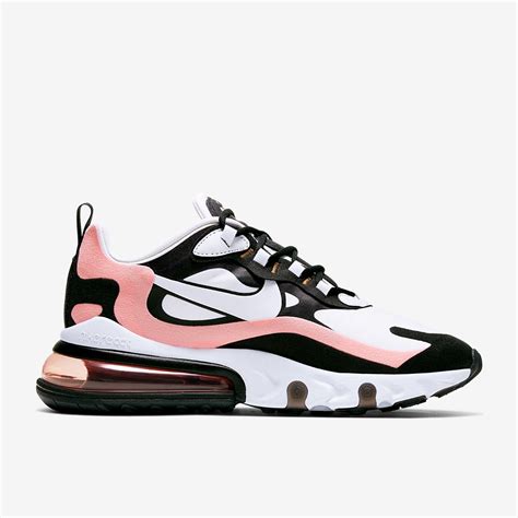 Nike Womens Air Max 270 React Blackwhite Womens Shoes Prodirect Soccer