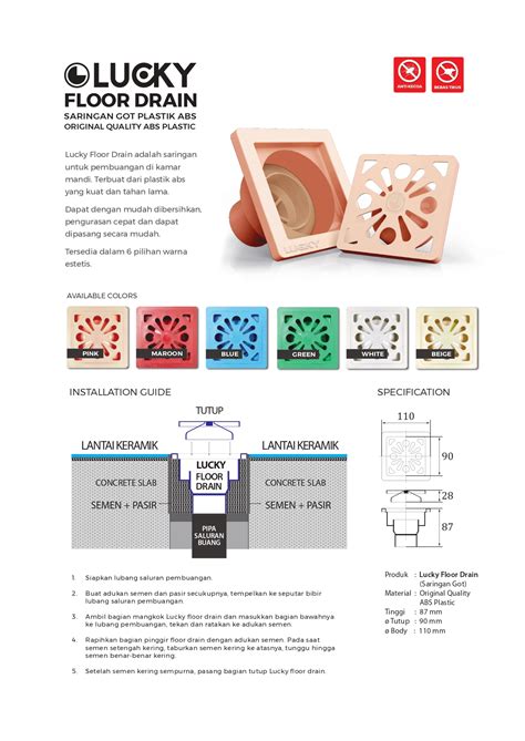distributor jual floor drain saringan air kamar mandi