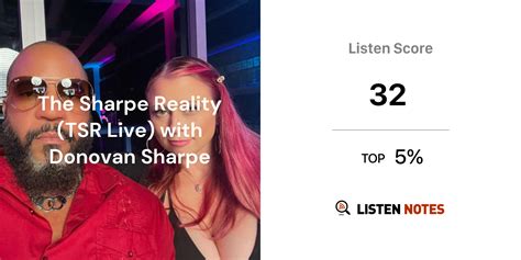 Donovan Sharpe's Red Pill Podcast - The Sharpe Reality (TSR Live ...