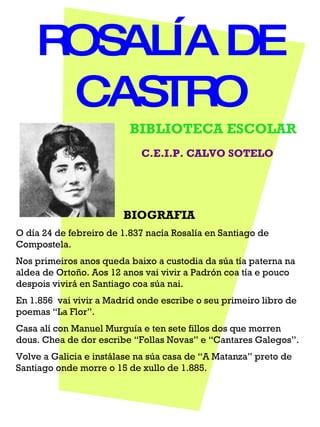 Rosalía De Castro PDF