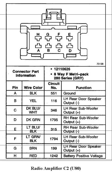 Bose Car Audio Amplifier Wiring Diagram