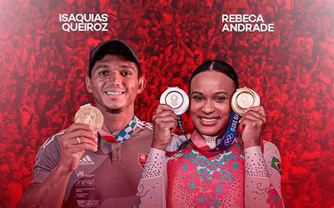 Isaquias Queiroz E Rebeca Andrade Disputam Pr Mio De Atleta Do Ano