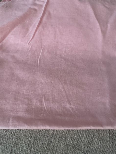 Solid Light Pink Linen Fabric by the Yard, Light Weight Solid - Etsy