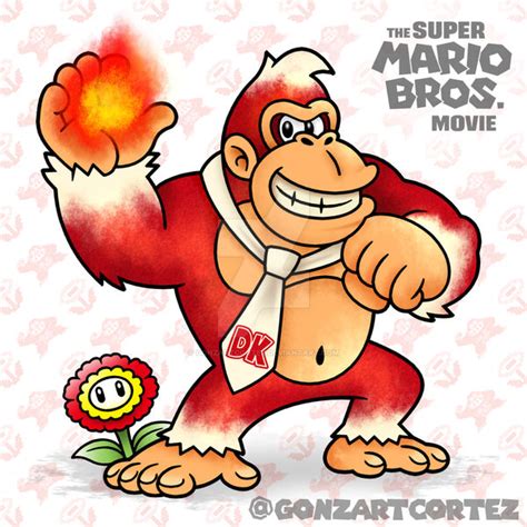 Fire Donkey Kong By Gonzartcortez On Deviantart