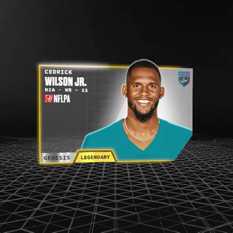 Cedrick Wilson Jr Genesis Set Legendary Nft For Sale