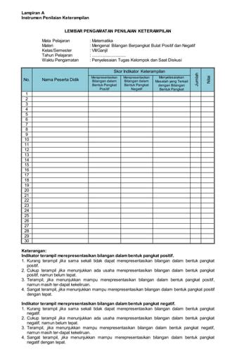 Bab I Mengenal Bilangan Berpangkat Bulat Positif Pdf