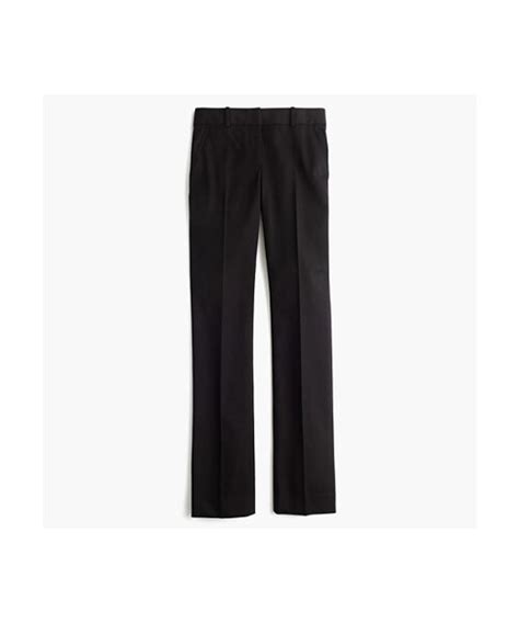 J Crew Petite Campbell Trouser In Bi Stretch Cotton