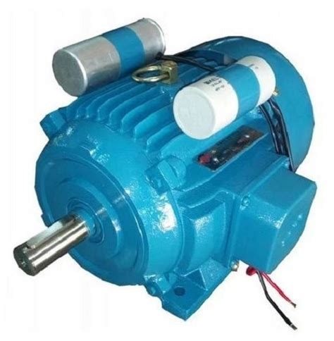 5000 Wattage 230 Voltage 3000 Rpm Speed Mild Steel Single Phase Electric Motor Ambient