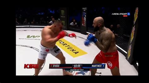 Darko Stošic vs Michal Martinek full fight YouTube